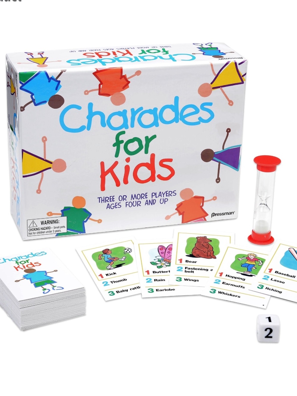 Charades for Kids Engaging Board Game Pressman Toys ages 4 & up new sealed